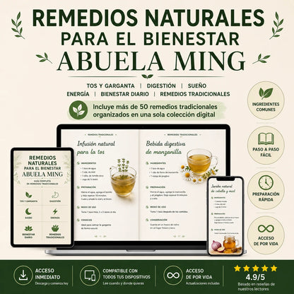 Remedios Naturales para el Bienestar-Abuela Ming